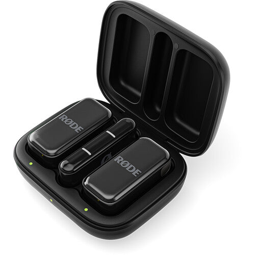 Rode Wireless Micro sistem de microfon wireless ultracompact pentru 2 persoane USB-C (2,4 GHz, negru)