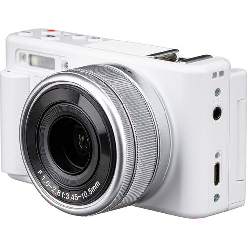 Yashica City 100 aparat foto compact, zoom optic 3x, 13 MP, alb