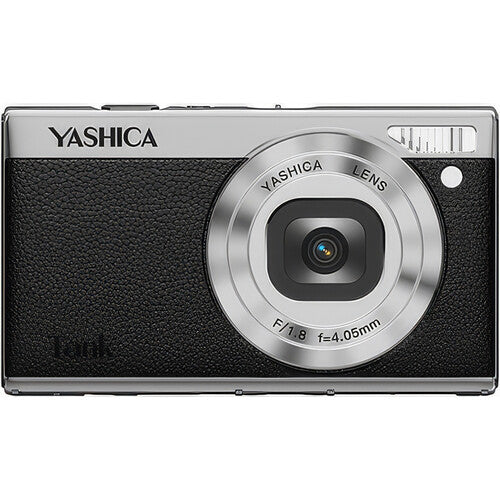 Yashica Tank aparat foto compact, ecran rabatabil 3", 4K 30 fps, negru