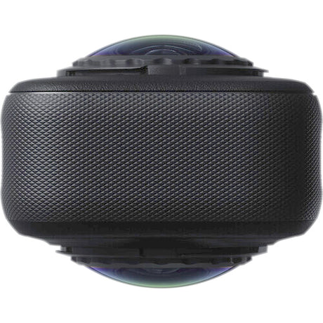 Carcasă cameră 360 din spate, suprafață texturată și capac rotund