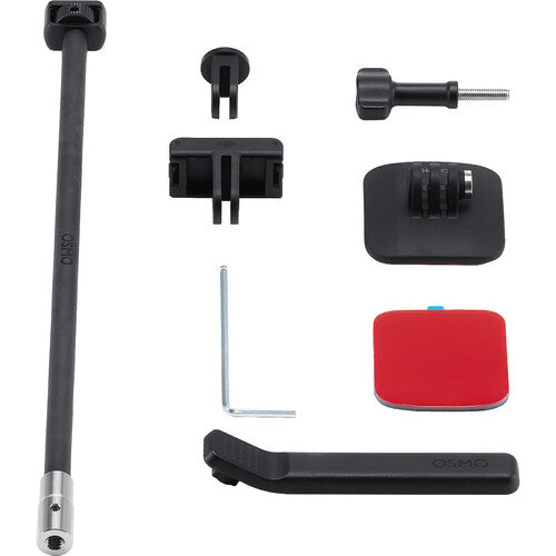 DJI Osmo Third-Person Helmet Mount Kit set de montare pe cască, tijă carbon 28 cm