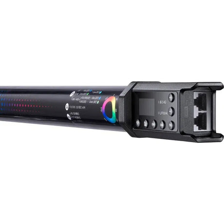 TL120 RGB tube light control panel with buttons and color selector