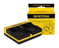 Patona incarcator dual EN-EL15, 2 sloturi, LCD, USB