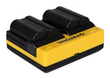 Patona incarcator dual EN-EL15, 2 sloturi, LCD, USB