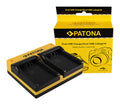 Patona incarcator dual Panasonic VW-VBD58, LCD, 2 sloturi