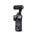 Cameră gimbal Insta360 cu ecran LCD și modul dublu obiectiv, neagră