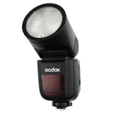 Godox V1 Blitz foto TTL cu cap rotund pentru Sony (patina metalica) - View 2