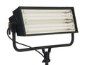 Black Brivido 255 studio light with four white lamp tubes visible inside housing