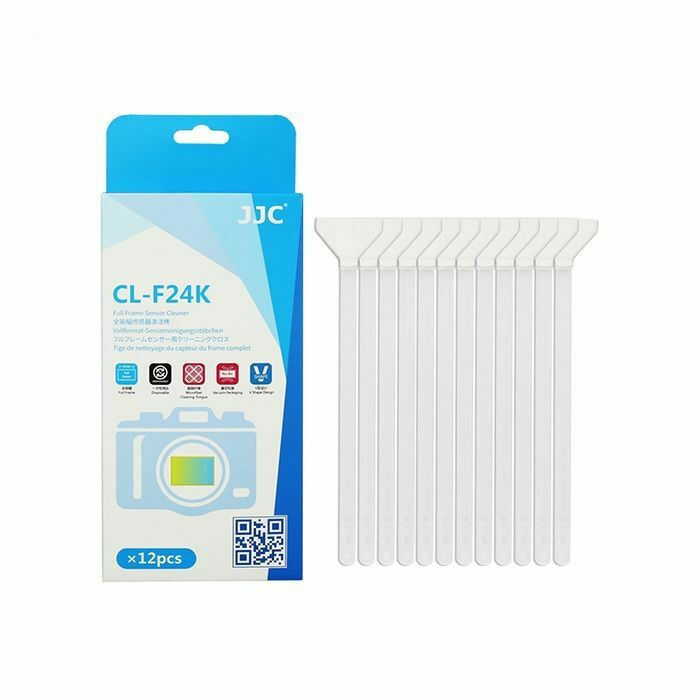 CL-F24K sensor cleaning kit with 12 white swabs and blue retail box