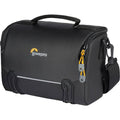 Geantă foto Lowepro GO SH 140, neagră, cu mâner și logo pe față