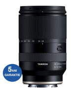 28-200mm F2.8-5.6 lens barrel with zoom scale and focus/lock button