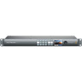 Smart Videohub 12x12 6G-SDI front panel with buttons and display