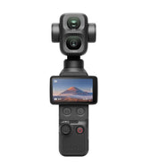 DJI Osmo Pocket 4P Vlog Combo — gimbal mecanic pe 3 axe și ecran tactil de 2 inch