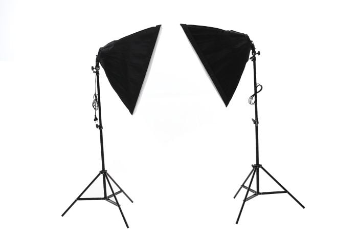 Kit lumini E27 85W x 8 cu softbox 60 x 80 cm si stativ - View 4