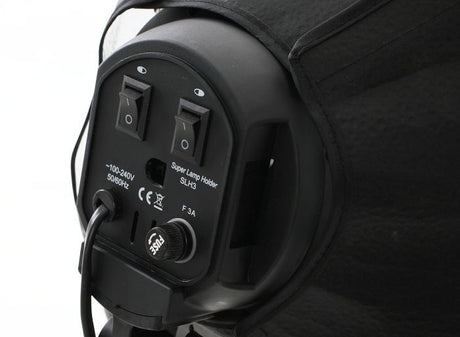 Suport lampă cu comutatoare și intrare 100–240V, pentru becuri E27