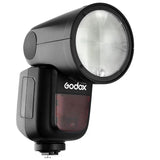 Godox V1 Blitz foto TTL cu cap rotund pentru Sony (patina metalica) - View 3