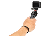 Minitrepied telescopic cu cap rotativ, cu o cameră montată
