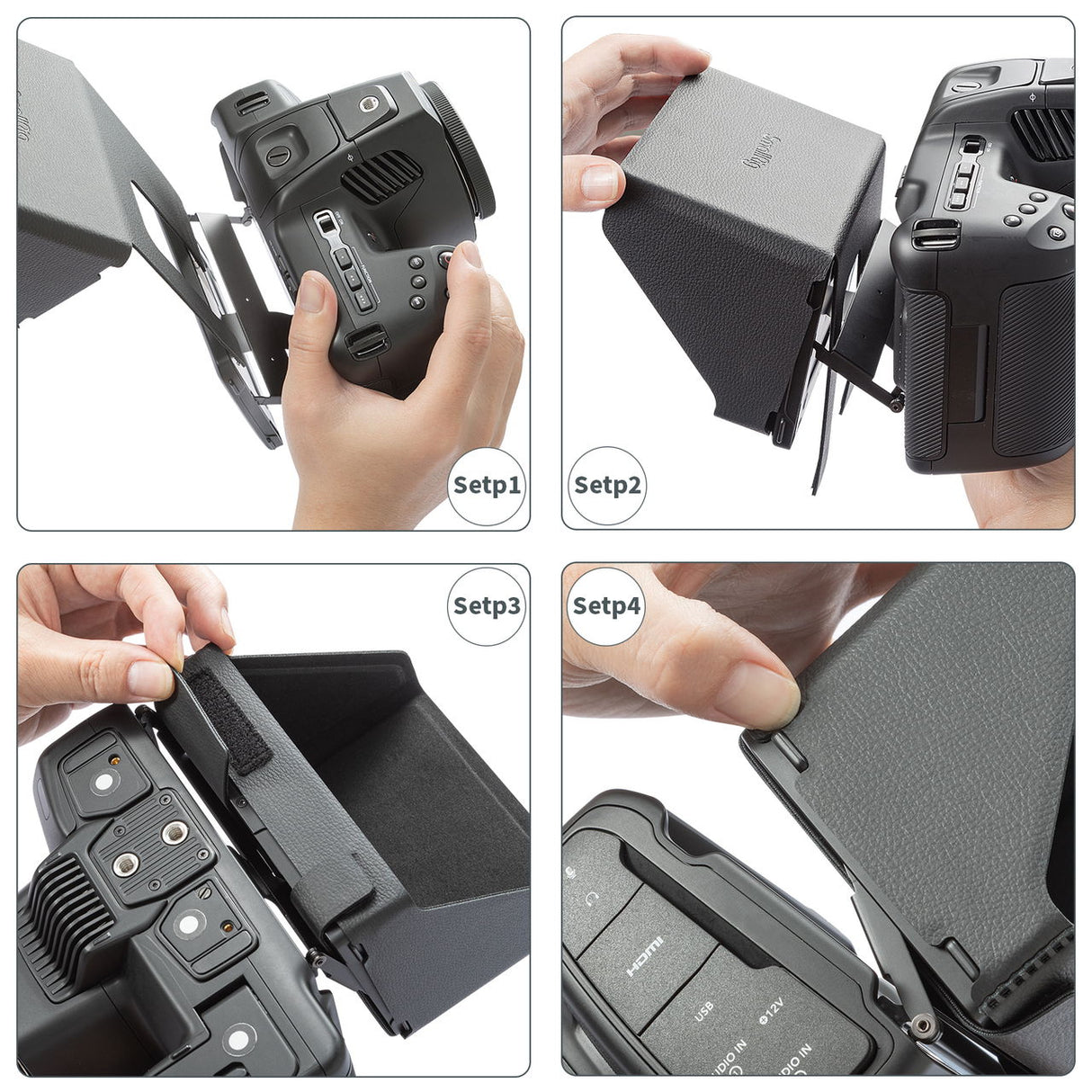 SmallRig 3273 Parasolar Ecran Blackmagic Pocket Cinema Camera 6K PRO - View 2