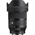 Sigma 35mm f/1.4 DG II lens for Sony E-mount, black barrel with focus markings