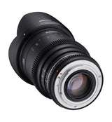 Samyang 35mm T1.5 VDSLR MK2 Montura MFT - View 3