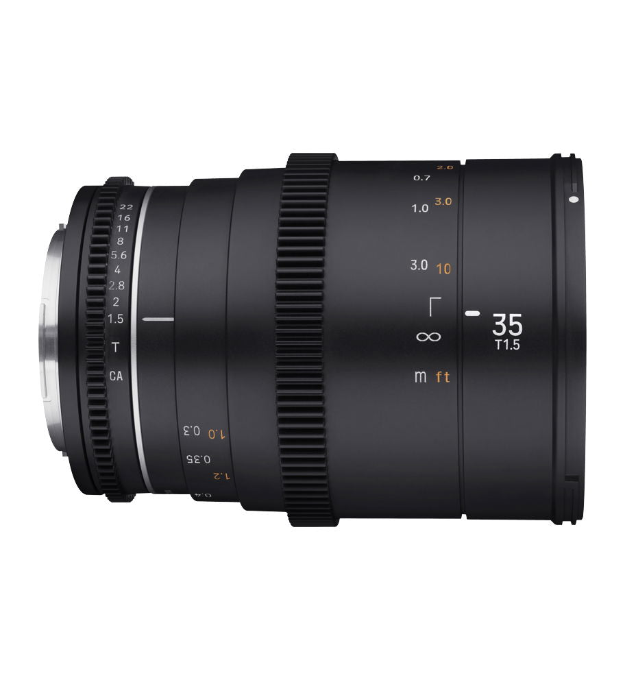 Samyang 35mm T1.5 VDSLR MK2 Montura MFT - View 4