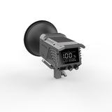 Lampa LED Patona GLP100, spate gri cu afișaj digital și butoane