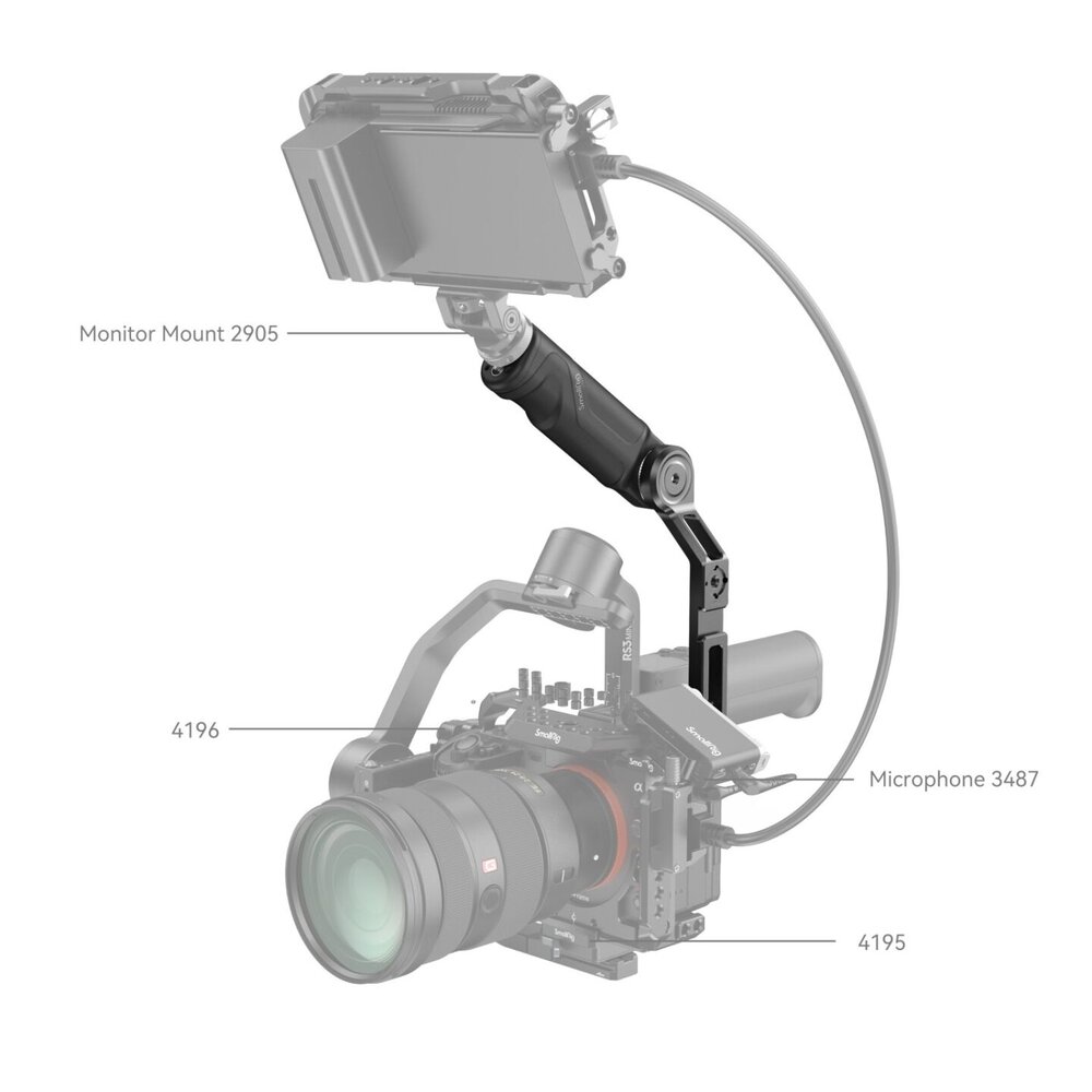 SmallRig 4197 Sling Handle For DJI RS 3 & RS 3 Mini