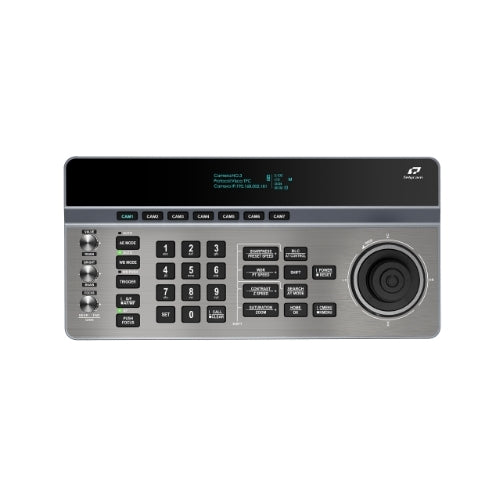 Telycam V-Joy+ AT controller PTZ cu joystick și auto-tracking, argintiu