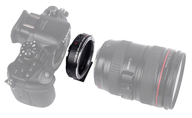 Viltrox EF-M2 II 0.71x SpeedBooster Adaptor Canon EF-Mount la MFT - View 3