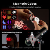 SmallRig RF 20C lampă LED focusabilă, 20W, RGB, 5600K