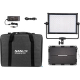NanLite MixPanel 60 LED panel with soft carry case and power accessories included