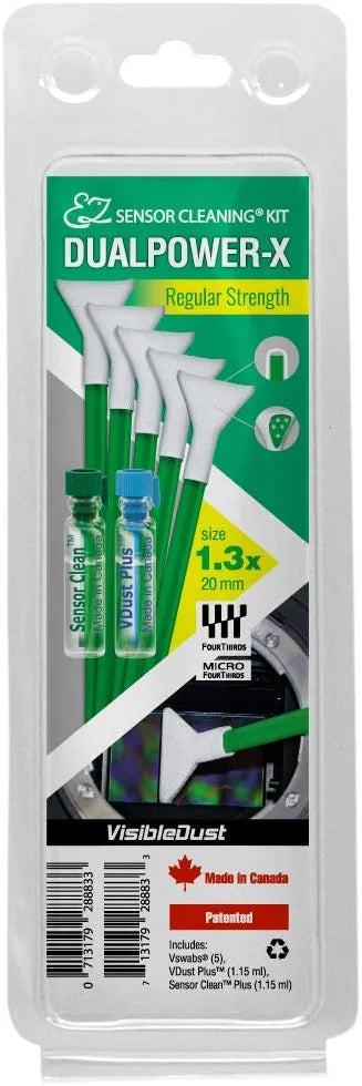 Visible Dust Kit Spatule cu Solutie DualPower-X MFT 1.3X - View 4