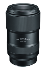 100mm f/2.8 macro lens with front element and ridged focus ring