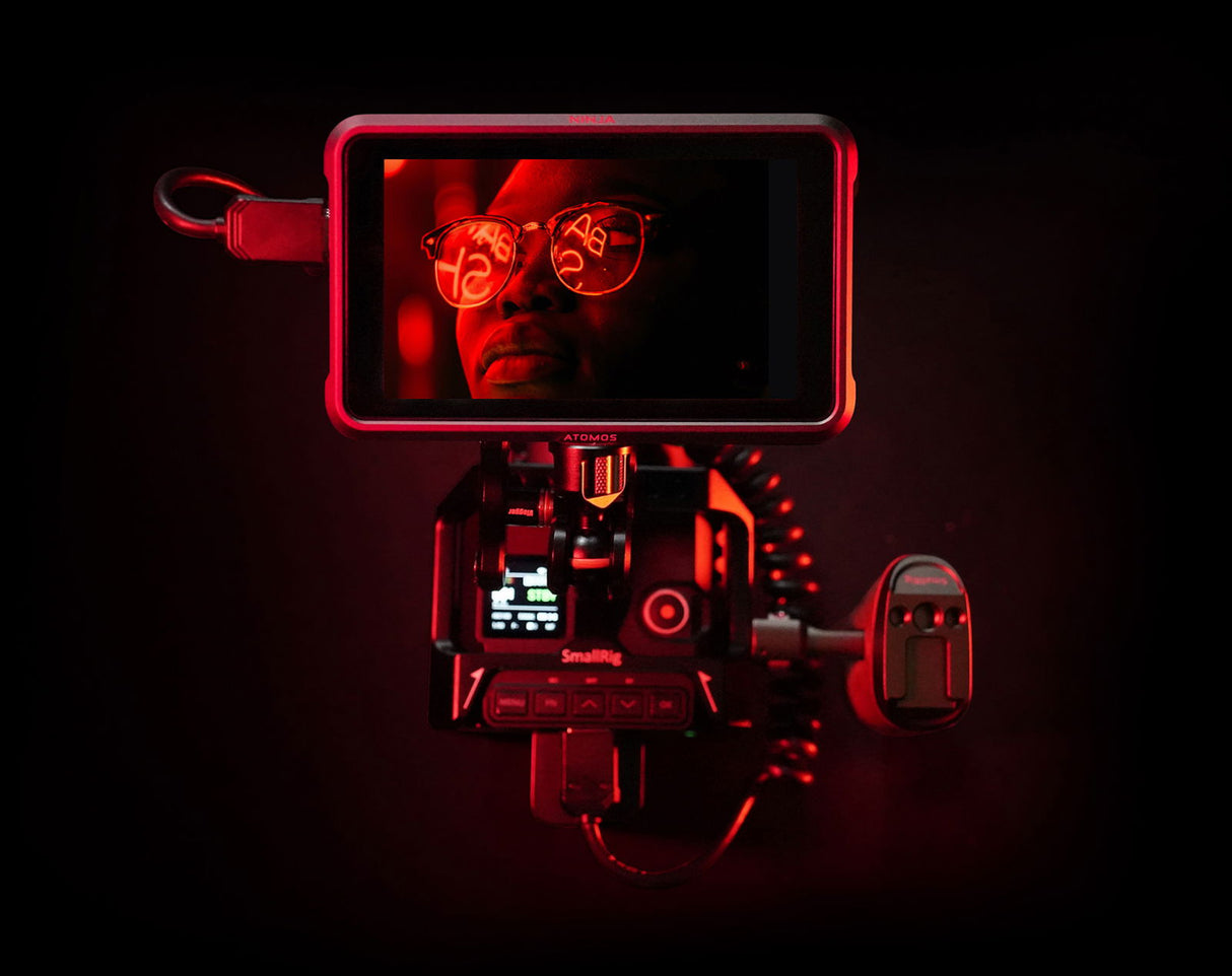 Atomos Ninja V+ 5inch 8K HDMI H.265 Raw Recording Monitor - View 3