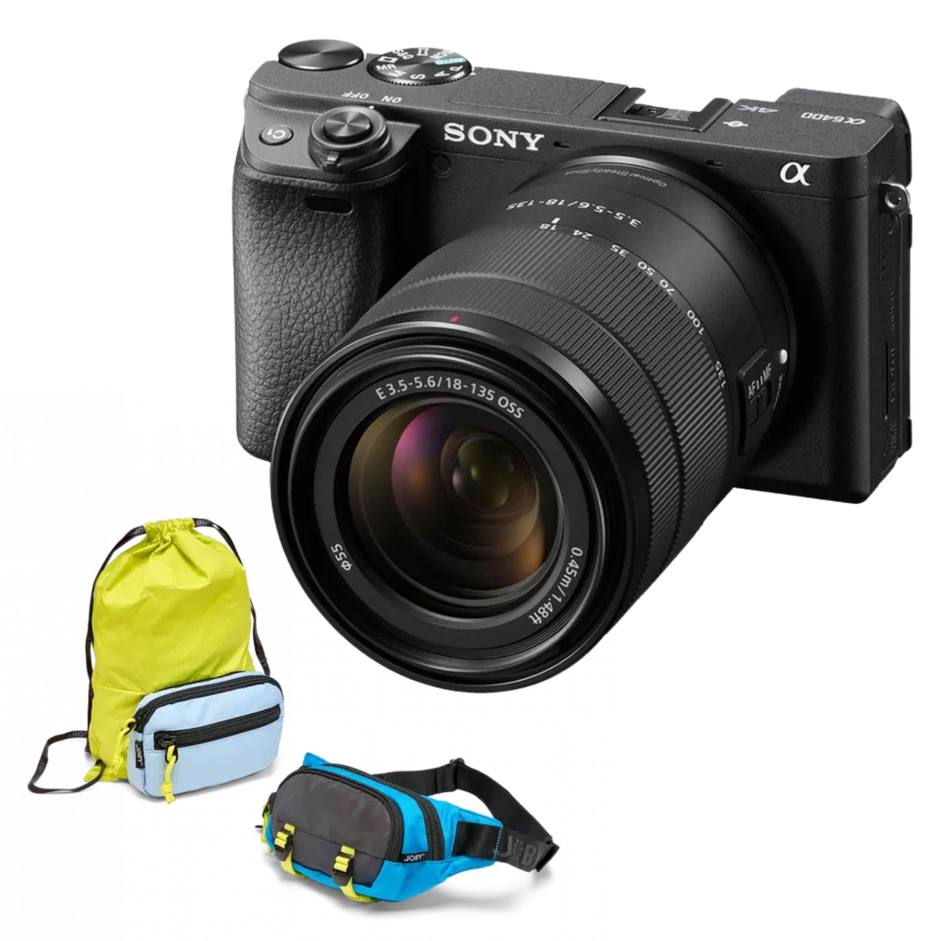 Sony Alpha A6400 Mirrorless Kit 18-135mm 24.2MP – PhotoSetup
