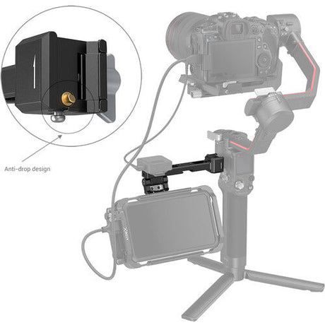 SmallRig 3026 Suport pentru monitor cu clema NATO pentru DJI RS 2 și RSC 2, RS3, RS3 PRO - View 3