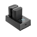 SmallRig 3824B kit 2 acumulatori NP-FZ100 + încărcător dublu USB-C