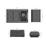 SmallRig 3824B kit 2 acumulatori NP-FZ100 + încărcător dublu USB-C