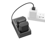 SmallRig 3824B kit 2 acumulatori NP-FZ100 + încărcător dublu USB-C