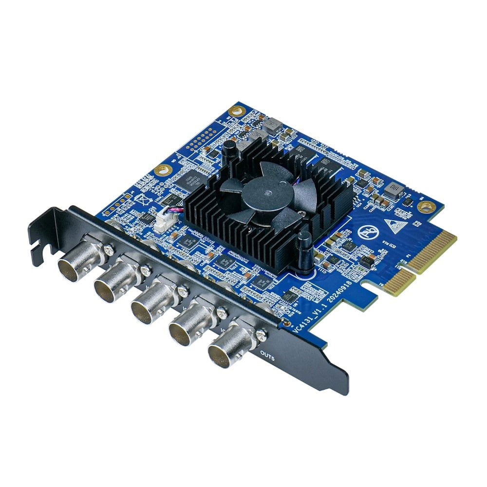 AVMATRIX VP51 Placa de captura si redare cu 1 x 3G-SDI in, 1 x 3G-SDI out si 3 x 3G-SDI configurabile INOUT - View 2