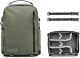 Wandrd PRVKE Zip Photo Bundle 21L rucsac foto minimalist, laptop 16", Wasatch Green