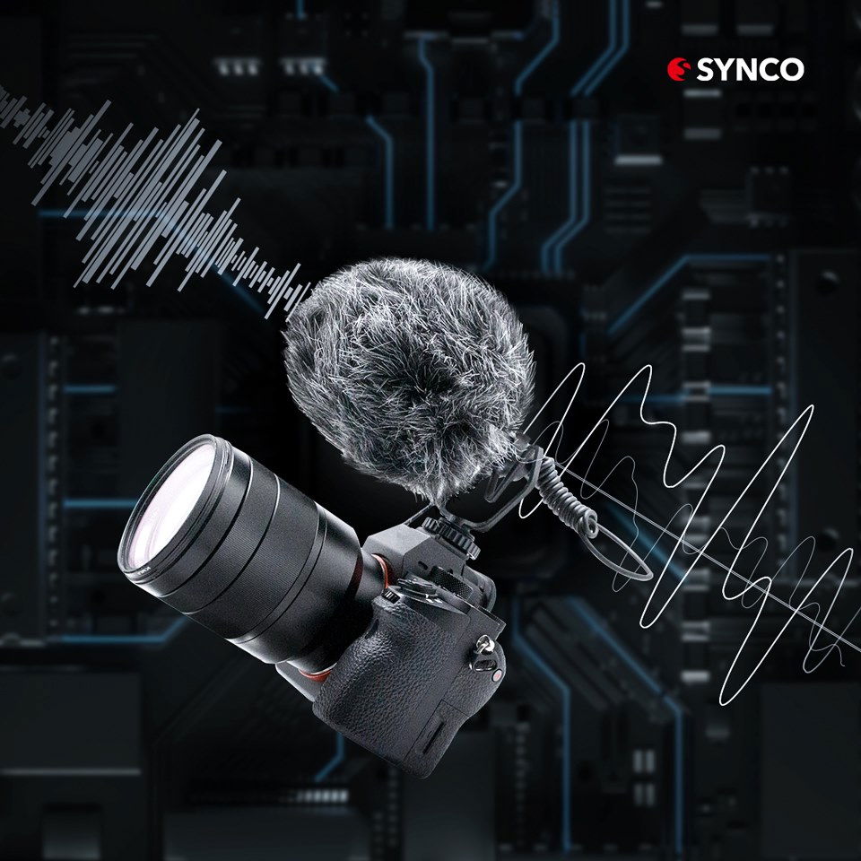 Synco MIC-M1 Microfon pentru camera si smartphone - View 5