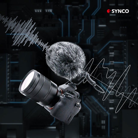 Synco MIC-M1 Microfon pentru camera si smartphone - View 5