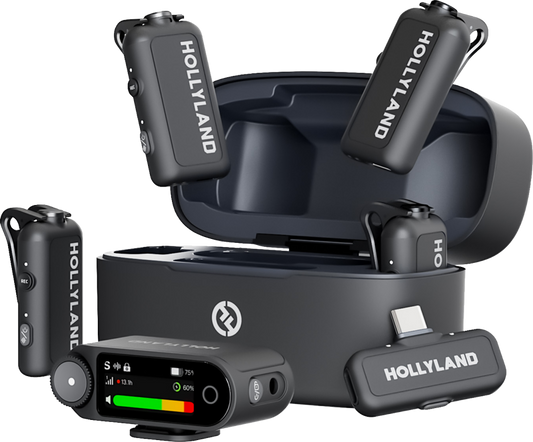 Hollyland LARK MAX 2 Combo 4-Person Version with Camera RX + USB-C RX