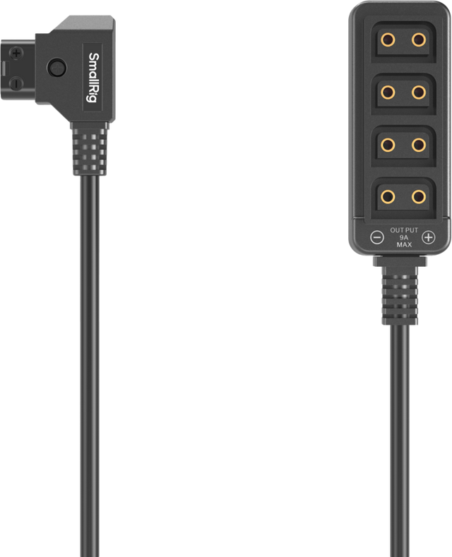 Cablu de alimentare D-TAP 1-4 cu conector D-TAP și 4 ieșiri