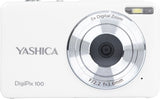 Yashica DigiPix 100 aparat foto compact digital, zoom digital 16x, alb