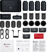 Hollyland LARK MAX 2 Combo 4-Person Version with Camera RX + USB-C RX