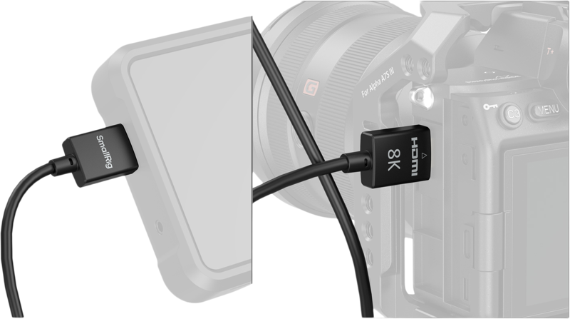 Smallrig 5086 cablu HDMI-A - HDMI-A, 8k, 100 cm