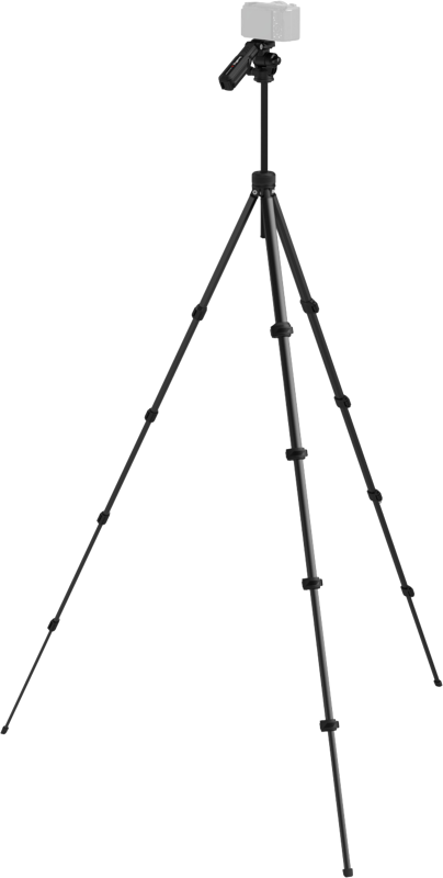 SmallRig 5473 tripod with extended legs and mount plate, black frame