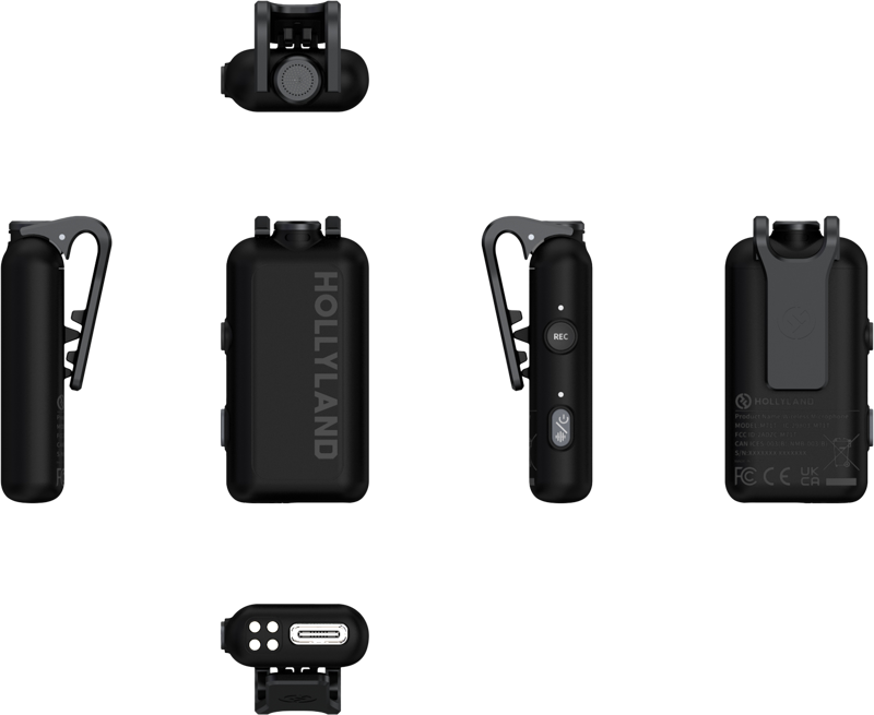 Hollyland LARK MAX 2 Combo 4-Person Version with Camera RX + USB-C RX